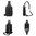 Bange (BG-7210) Sling Crossbody Casual Bag / Shoulder Backpack - Black