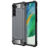 Military Defender Tough Shockproof Case for Samsung Galaxy S21 FE - Grey