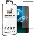 Full Coverage Tempered Glass Screen Protector for Asus ROG Phone 8 / 8 Pro - Black