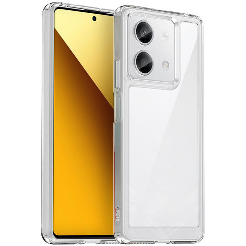 Hybrid Acrylic Tough Shockproof Case for Xiaomi Redmi Note 13 5G - Clear (Frame)