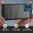 Flexi Slim Carbon Fibre Case for Motorola Moto G04 / G24 / E14 - Brushed Black