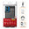 Flexi Slim Carbon Fibre Case for Motorola Moto G04 / G24 / E14 - Brushed Black