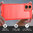 Flexi Slim Carbon Fibre Case for Motorola Moto G04 / G24 - Brushed Red