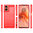Flexi Slim Carbon Fibre Case for Motorola Moto G04 / G24 / E14 - Brushed Red