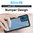 Hybrid Acrylic Tough Shockproof Case for Motorola Moto G04 / G24 / E14 - Black (Frame)