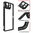 Hybrid Fusion Shockproof Hard Case for Asus ROG Phone 8 / 8 Pro - (Black) Frame
