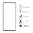 Full Coverage Tempered Glass Screen Protector for Motorola Moto G04 / G24 / E14 - Black