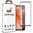 Full Coverage Tempered Glass Screen Protector for Motorola Moto G04 / G24 / E14 - Black