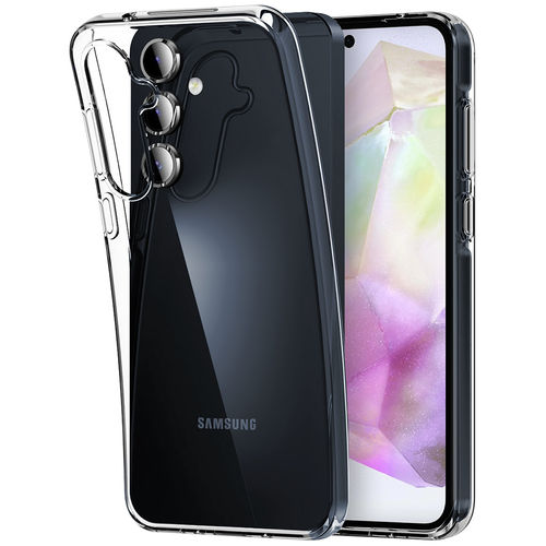 Flexi Slim Gel Case for Samsung Galaxy A35 5G - Clear (Gloss Grip)