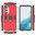 Slim Armour Tough Shockproof Case / Ring Holder Stand for Samsung Galaxy A35 5G - Red