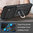 Heavy Duty Shockproof Case / Slide Camera Cover for Google Pixel 6 - Black