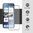 Full Coverage Tempered Glass Screen Protector for Nothing Phone (2a) / (2a) Plus - Black