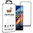 Full Coverage Tempered Glass Screen Protector for TCL 50 SE - Black