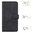 Leather Wallet Case & Card Holder Pouch for Nothing Phone (2a) - Black