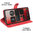 Leather Wallet Case & Card Holder Pouch for Nothing Phone (2a) / (2a) Plus - Red