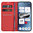 Leather Wallet Case & Card Holder Pouch for Nothing Phone (2a) / (2a) Plus - Red