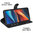 Leather Wallet Case & Card Holder Pouch for TCL 50 SE - Black