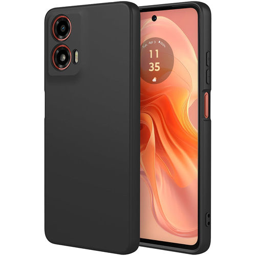Flexi Stealth Liquid Silicone Case for Motorola Moto G04 / G24 / E14 - Black (Matte)