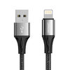 Joyroom N1 (3A) USB Lightning Charging Cable (1.5m) for iPhone / iPad - Black