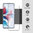 Full Coverage Tempered Glass Screen Protector for Oppo Reno11 F - Black