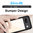 Hybrid Acrylic Tough Shockproof Case for Google Pixel 8a - Black (Frame)