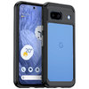 Hybrid Acrylic Tough Shockproof Case for Google Pixel 8a - Black (Frame)