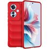 Flexi Grip Defender Shockproof Case for Oppo Reno11 F - Red (Matte)