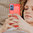 Flexi Slim Carbon Fibre Case for Motorola Moto G34 - Brushed Red