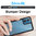 Hybrid Acrylic Tough Shockproof Case for Motorola Moto G34 - Black (Frame)