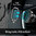 Slim Armour Tough Shockproof Case / Ring Holder Stand for Motorola Moto G34 - Black