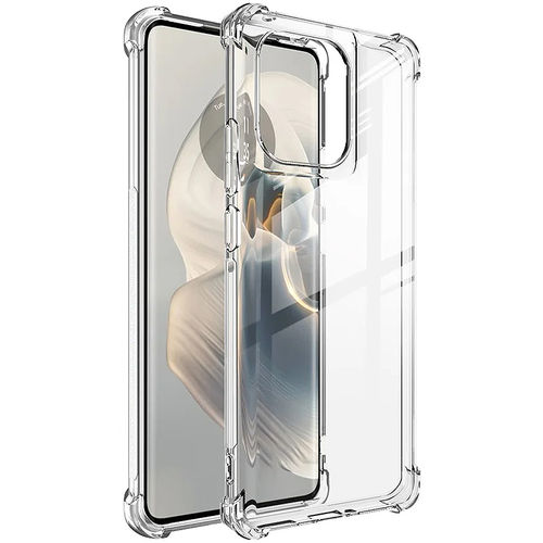 Flexi Gel Shockproof Case for Motorola Edge 50 Pro - Clear (Gloss Grip)