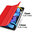 Trifold (Sleep/Wake) Smart Case & Stand for Apple iPad Air 11-inch (M3 / M2) - Red