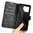 Leather Wallet Case & Card Holder Pouch for Asus ROG Phone 8 / 8 Pro - Black