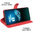 Leather Wallet Case & Card Holder Pouch for Asus ROG Phone 8 / 8 Pro - Red