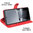 Leather Wallet Case & Card Holder Pouch for Asus Zenfone 11 Ultra - Red