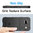 Anti-Shock Grid Texture Tough Shockproof Case for Google Pixel 8a - Black