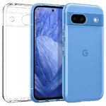 Flexi Slim Gel Case for Google Pixel 8a - Clear (Gloss Grip)
