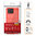 Flexi Slim Carbon Fibre Case for Asus Zenfone 11 Ultra - Brushed Red