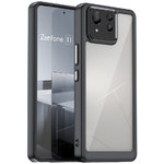 Hybrid Acrylic Tough Shockproof Case for Asus Zenfone 11 Ultra - Black (Frame)