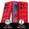 Flexi Grip Defender Shockproof Case for Motorola Edge 50 Pro - Red (Matte)