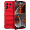 Flexi Grip Defender Shockproof Case for Motorola Edge 50 Pro - Red (Matte)