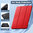 Trifold (Sleep/Wake) Smart Case & Stand for Apple iPad Pro 13-inch (M4) 2024 - Red