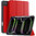 Trifold (Sleep/Wake) Smart Case & Stand for Apple iPad Pro 13-inch (M4) 2024 - Red