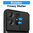 Heavy Duty Shockproof Case / Slide Camera Cover for Motorola Edge 50 Pro - Black