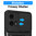 Heavy Duty Shockproof Case / Slide Camera Cover for Motorola Moto G04 / G24 / E14 - Black