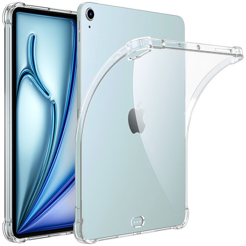 Flexi Gel Shockproof Case for Apple iPad Air 11-inch (M3 / M2) / (5th / 4th Gen) - Clear