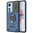 Heavy Duty Shockproof Case / Slide Camera Cover for Oppo Reno11 F - Blue