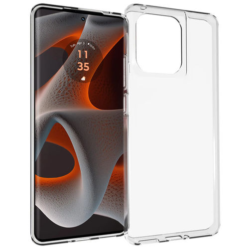 Flexi Slim Gel Case for Motorola Edge 50 / 50 Pro - Clear (Gloss Grip)