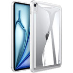 Hybrid Acrylic Tough Shockproof Case for Apple iPad Air 11-inch (M3 / M2) - Clear (Frame)