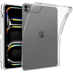 Flexi Gel Shockproof Case for Apple iPad Pro 11-inch (M4) 2024 - Clear (Gloss Grip)